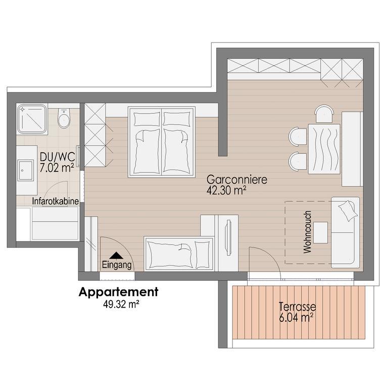 Lux Appartements Ischgl Pokoj fotografie